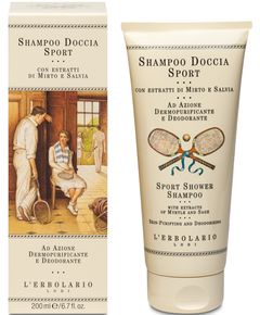 L'Erbolario Шампунь-гель для душу 2в1 Спортивний 200 мл