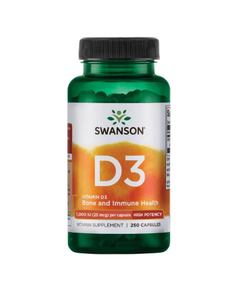 D-3 High Potency Vitamin 1000iu - 250caps