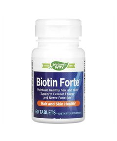 Nature's Way Biotin Forte Біотин Форте 5 мг 60 таблеток