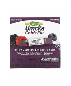 Umcka Cold & Flu Berry Fastactv - 10x.912g