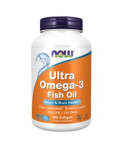 Ultra Omega-3 Fish Oil - 180 Softgels