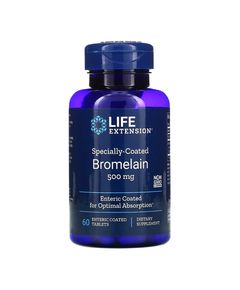 Specially-Coated Bromelain	500 mg - 60 tabs