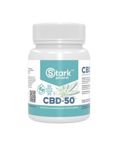 Stark CBD 50mg - 30 caps