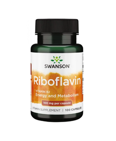 (07.06 Очікування) Riboflavin Vitamin B-2 100mg - 100caps