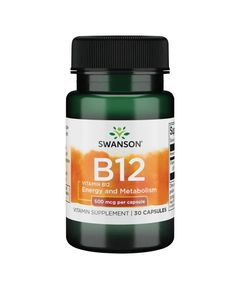 (07.06 Очікування) Vitamin B-12 500mcg - 30caps
