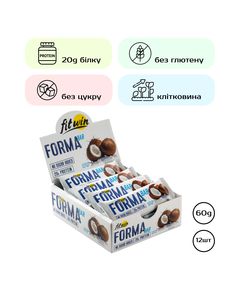 Forma Bar - 12x60g Coconut