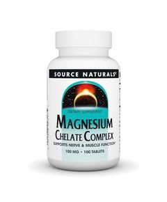 (15.06 Очікування) Magnesium Chelate Complex 100mg - 100 tabs