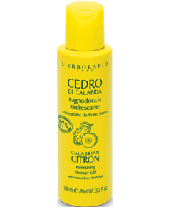L'Erbolario Гель для душу та ванни Калабрійський Кедр 100 мл