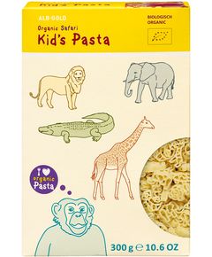 Alb-Gold Паста дитяча Сафарі органічна 300 г