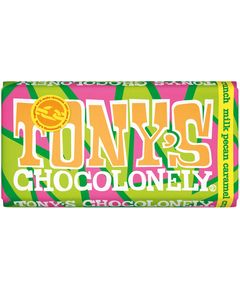 Tony's Шоколад молочний 32% Какао-Горіхи Пекан-Карамельний Кранч 180 г