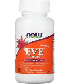 Now Foods Eve Capsules Мультивітаміни для жінок без заліза 120 капсул