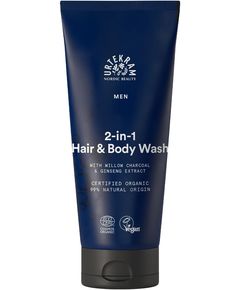 Urtekram Засіб для миття волосся та тіла для чоловіків 2-в-1 органічний 200 мл