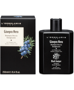 L'Erbolario Шампунь-Гель для душу Чорний Ялівець 250 мл