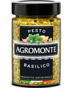 Agromonte Соус Песто з балиліком та сиром Пармезан 100 г