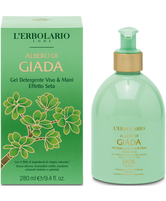 L'Erbolario Гель для очищення обличчя та рук Нефритова Квітка 250 мл