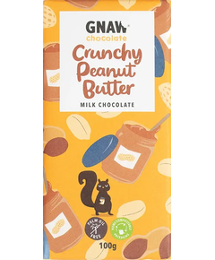 Gnaw Шоколад молочний Хрустка Арахісова Паста 100 г