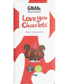 Gnaw Шоколад молочний Love You Choco'lots 100 г
