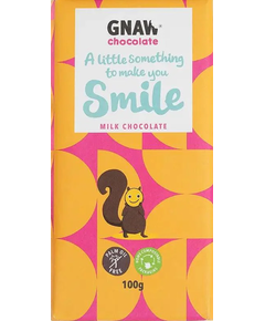 Gnaw Шоколад молочний Посміхнись 100 г