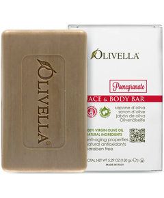 Olivella Мило для лиця та тіла Оливкове Гранат 150 г