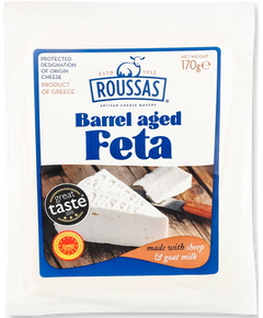 Roussas Сир Фета витриманий в барелях 170 г