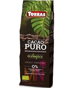 Torras Какао-порошок знежирений 100% без цукру органічний 150 г