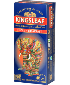 Kingsleaf Чай чорний Англійський Сніданок пакет 50 г
