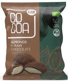 Raw Cocoa Мигдаль в сирому шоколаді органічний 70 г