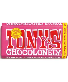 Tony's Шоколад молочний 32% Какао-Бісквіт-Молочна Карамель 180 г