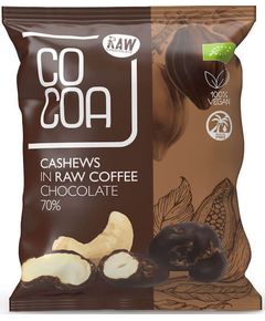 Raw Cocoa Кеш'ю в сирому кавовому шоколаді органічний 70 г