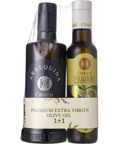Casas de Hualdo Набір Олія оливкова Extra Virgin Arbequina Арбекіна 500 мл + Оливкова олія Extra Virgin Picual Пікуаль 250 мл