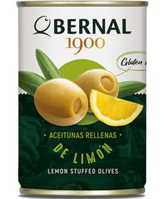 Bernal Оливки зелені Мансанілья фаршировані лимоном 292 г
