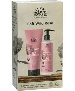 Urtekram Подарунковий набір Дика Троянда Гель для душу 200 мл + Лосьйон для тіла органічний 245 мл