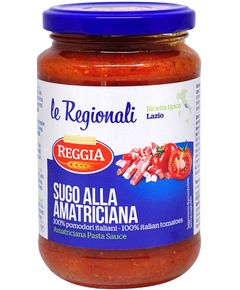 Reggia Соус томатний Аматрічіана з беконом і перцем Чилі 350 г