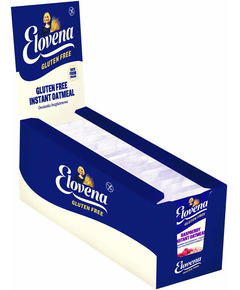 Каша вівсяна Малина безглютенова Elovena порційна упаковка 20шт*40 г