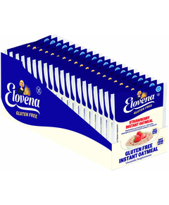 Каша вівсяна Полуниця безглютенова Elovena порційна упаковка 20шт*40 г