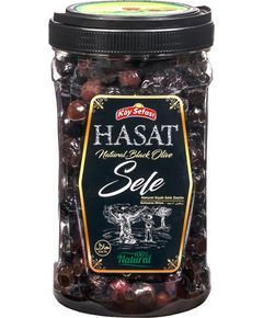 Koy Sefasi Оливки чорні з кісточкою слабосолені сухого посолу 1200 г