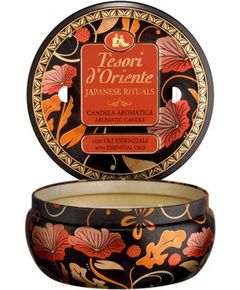 Tesori d'Oriente Свічка ароматична Японські Ритуали 200 г