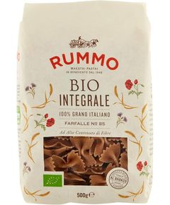 Rummo Паста цільнозернова органічна Фарфалле 500 г