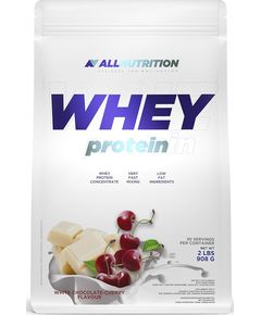 Allnutrition Whey Protein Сироватковий Протеїн Білий Шоколад-Вишня 908 г