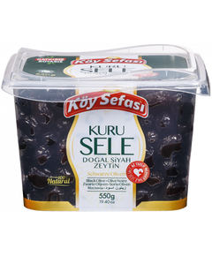 Koy Sefasi Оливки чорні з кісточкою сухого посолу Kuru Sele 550 г