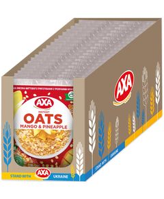 AXA Каша вівсяна Манго-Ананас упаковка 20шт*40 г