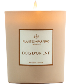 Plantes & Parfums Свічка парфумована з соєвого віску Східне Дерево 180 г