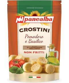 Panealba Кростіні з томатами і базиліком 100 г
