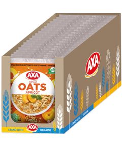 AXA Каша вівсяна Курага упаковка 20шт*40 г