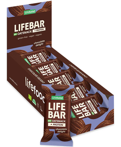 Lifefood Батончики протеїнові Шоколад органічні бокс 15шт*40 г