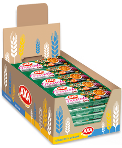 AXA Батончик-гранола Арахіс-Слива-Арахісова Паста упаковка 24шт*30 г