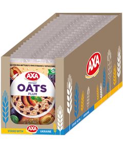 AXA Каша вівсяна Чорнослив упаковка 20шт*40 г