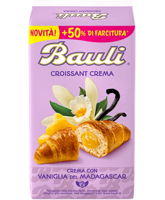 Bauli Круасани з ванільним кремом упаковка 10 шт. 500 г