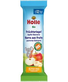 Holle Батончик фруктовий для дітей від 12 місяців Яблуко-Банан органічний 25 г