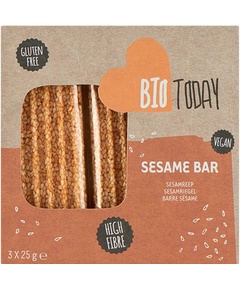 Bio Today Батончики злакові Кунжутні безглютенові органічні 3шт*25 г